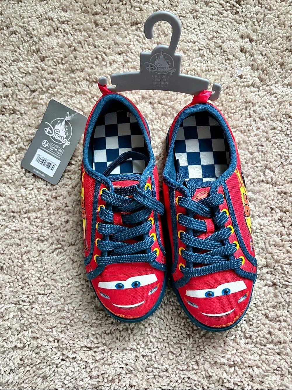 Disney Cars Lightning McQueen Sneakers